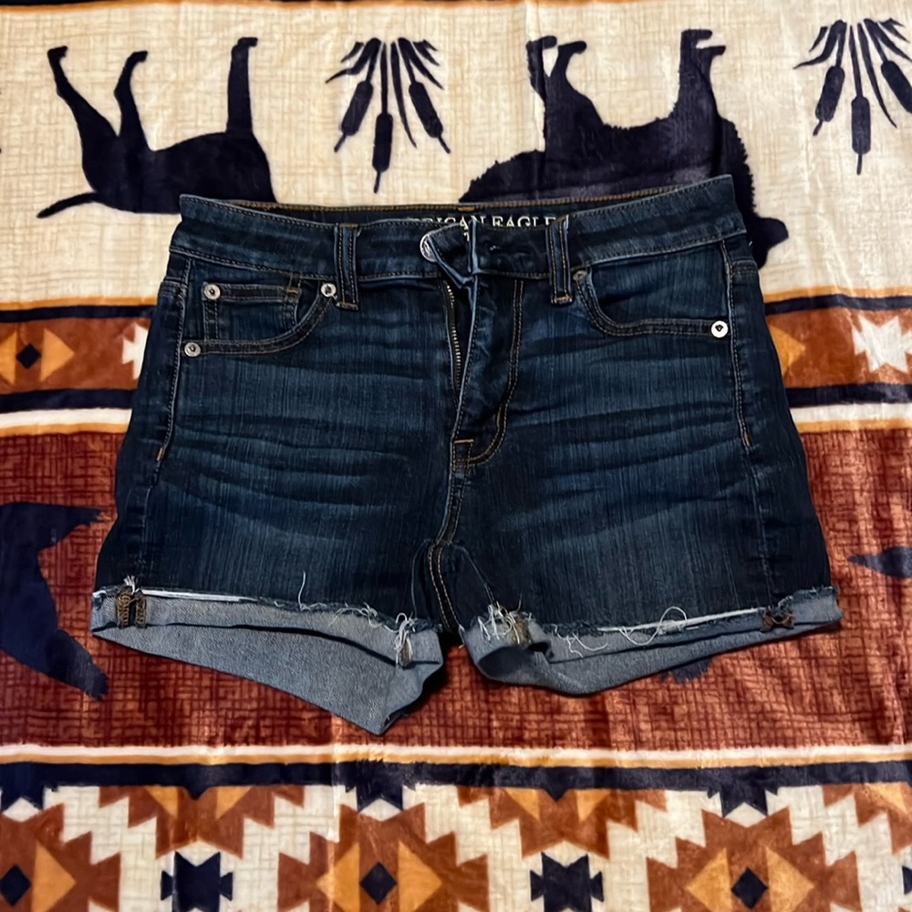 AE high rise shorts